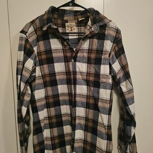 Redhead Men's Plaid Flannel Shirt - Blue and Brown
